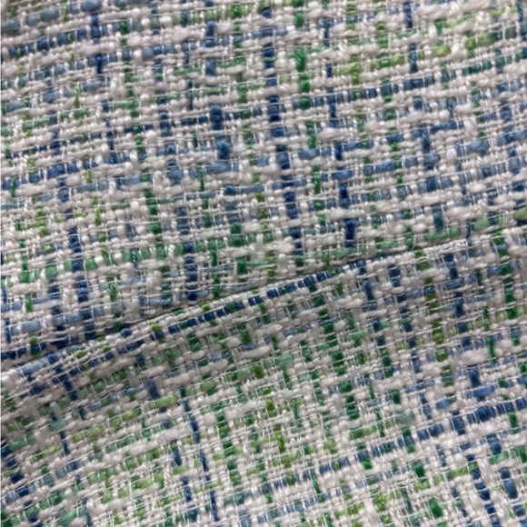 Alex Marie Tweed Midi Dress in Green and White - Picture 6 of 6